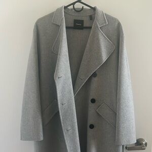Theory Double Breasted Coat